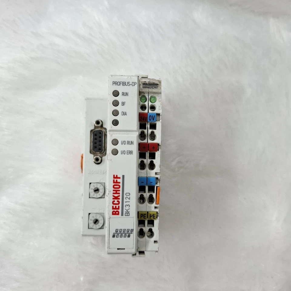 BECKHOFF BK3120 PROFIBUS-DP 24V DC PROFIBUS COUPLER (I/O ERROR) BK3120